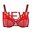 Half Net Coverage Bra β Mesh Demi Cup
