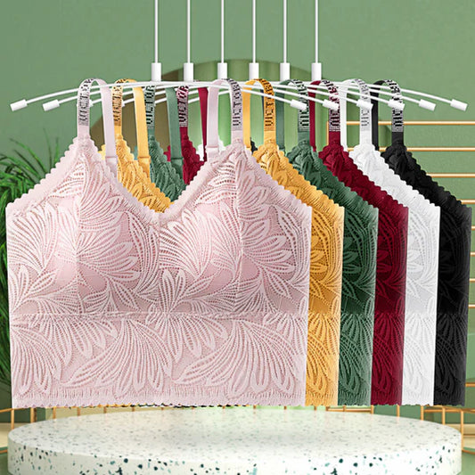 Soft Lace Ultra-Thin Padded Nylon Bra