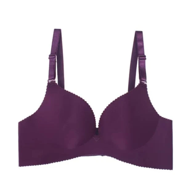 Plus Size Push-Up Seamless Ultra-Thin Sexy Sports Bra