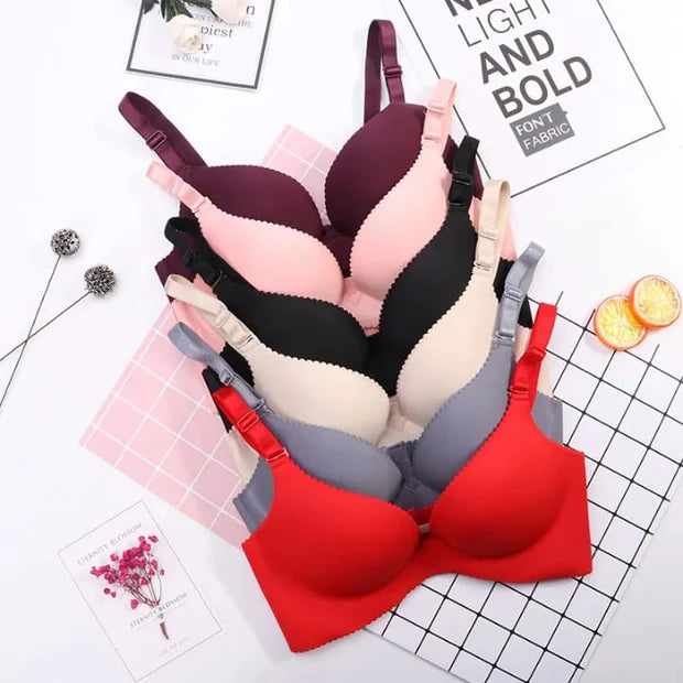 Plus Size Push-Up Seamless Ultra-Thin Sexy Sports Bra