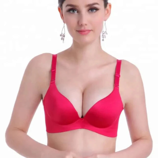 Plus Size Push-Up Seamless Ultra-Thin Sexy Sports Bra