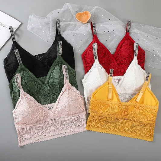 Soft Lace Ultra-Thin Padded Nylon Bra