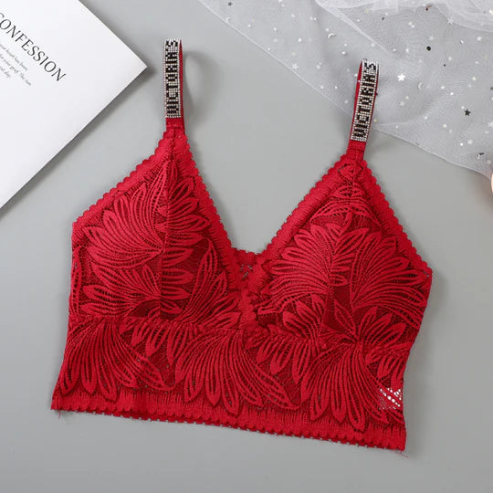 Soft Lace Ultra-Thin Padded Nylon Bra