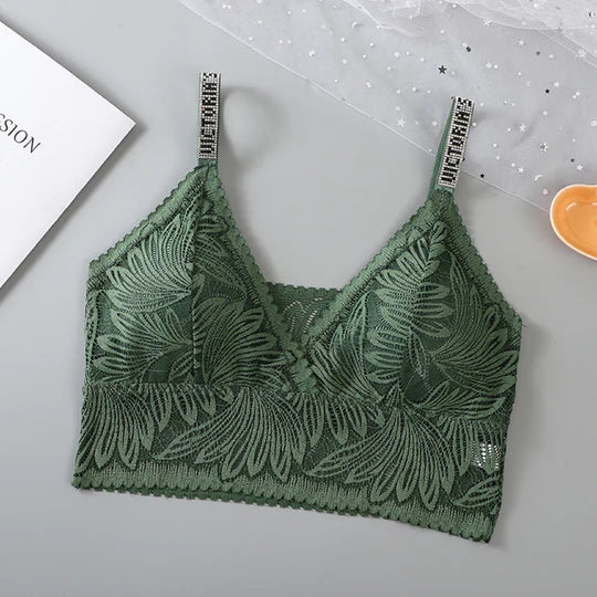 Soft Lace Ultra-Thin Padded Nylon Bra