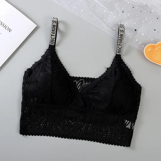 Soft Lace Ultra-Thin Padded Nylon Bra
